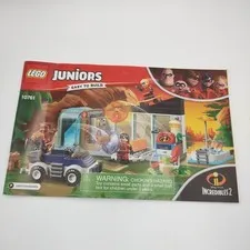Lego Juniors Incredibles 2 Great Home Escape (10761) Instruction Booklet Only