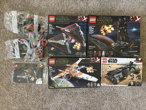 LEGO Star Wars Episode IX Lot 75256 75272 75273 75284 NIB | Knights of Ren