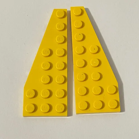 Lego 50304 50305 Yellow Replacement Add-on Pieces Parts Lot of 2