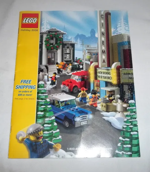 Lego 2008 Holiday Christmas Catalog - Castle, Bionicle, City, Agents & Star Wars