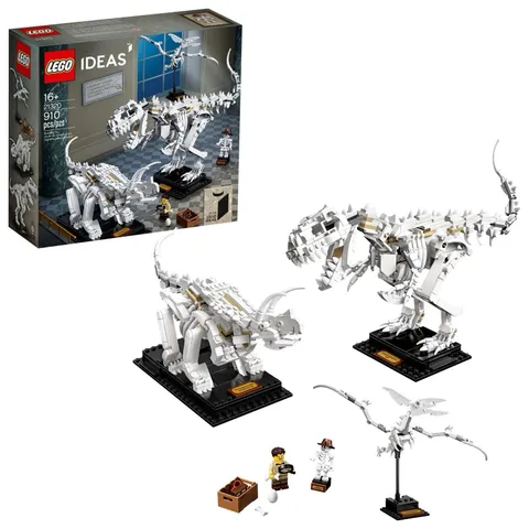 LEGO Ideas 21320 Dinosaur Fossils Pre-owned 100% Complete with Manuals (No Box)