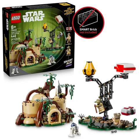 LEGO Star Wars SMART Play: Yoda’s Hut and Jedi Training 75422