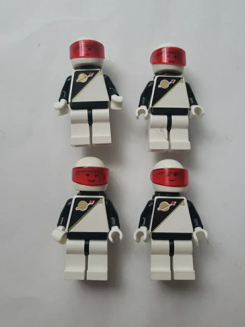 LEGO Space - Space Police 1 Minifigure sp036 Lot Of 4