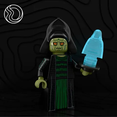 LEGO Star Wars OBT Bricks Custom Trade Tactician Rune Haako Minifigure NEW