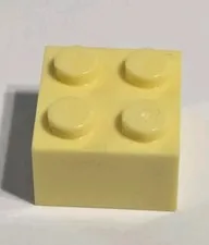 LEGO Parts - Bright Light Yellow Brick 2 x 2 - No 3003