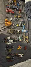 LEGO Mixed Partial Build Lot Ninjago Batman Chima Vehicles Mechs Parts As-Is
