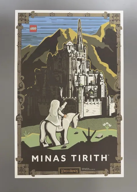 LEGO Lord of the Rings - Minas Tirith Launch Event Poster