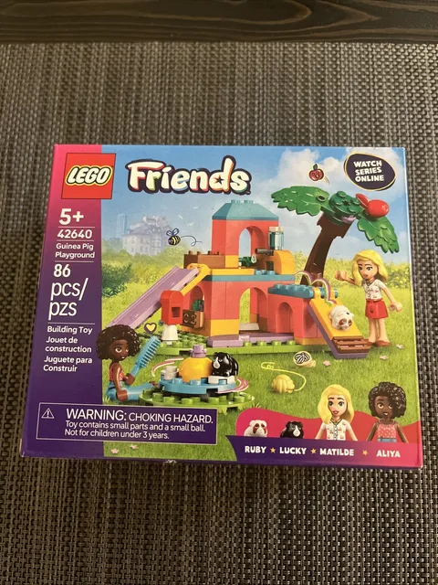 LEGO Friends Guinea Pig Playground 42640 86 Pcs Building Toy Set Ages 5+ Sealed