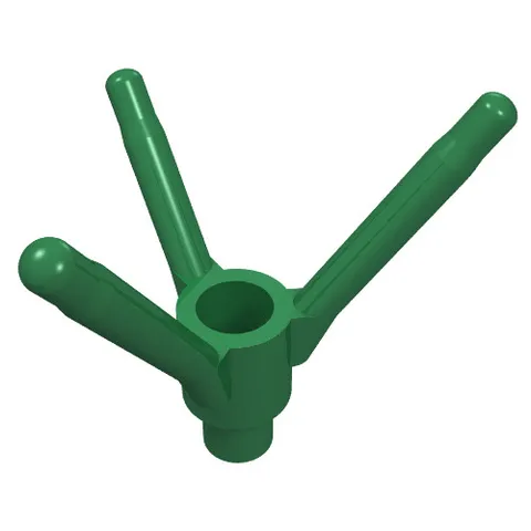 LEGO® Part 24855 - Plant Flower Stem with Bar Holder, Bar, and 3 Stems