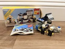 LEGOLAND Town System: Police Patrol Squad (6684) 100%  with Box and Instructions