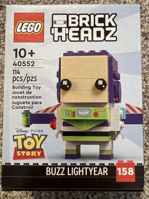 LEGO Brickheadz Buzz Lightyear (40552) New Sealed Retired