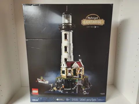 LEGO Ideas Motorized Lighthouse 21335 Battery Powered Set new & sealed 