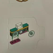 LEGO 41382 Radio Boom Box Friends Replacement Add-on Parts Pieces - New
