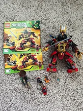 LEGO NINJAGO 9448 Samurai Mech, All Original Pieces and Instructions