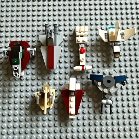 LEGO Star Wars Advent Calendar Mini Builds Lot – 7 Builds