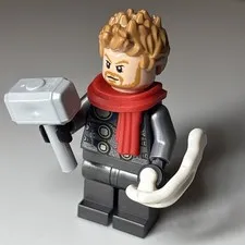 LEGO® Minifigure sh0756 - Thor - Red Scarf Hammer