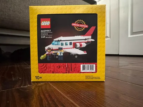 LEGO Airplane Special Edition GWP (6629997 / 5010053) Brand New, Sealed
