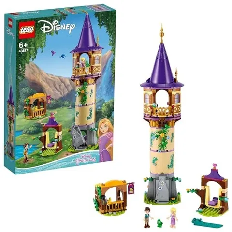 LEGO Disney Princess Rapunzel's Tower 43187 Toy Block Bricks Cute