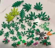 Lego Lot Plant Parts Pieces Trees Carrots Flowers Leaves  Greenery Legos