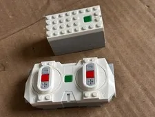 Genuine Lego POWER FUNCTIONS Remote Control & Battery Box Passenger Train 60197