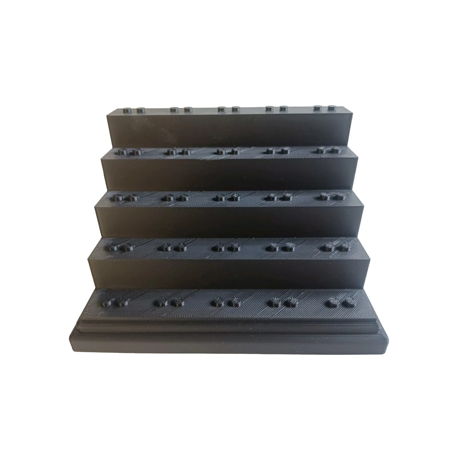 Lego Minifigure Display Stand Case 3D Printed Holds 25 Minifigs Mini Figure