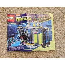 LEGO Teenage Mutant Ninja Turtles 79119 Mutation Chamber Instruction Manual Only