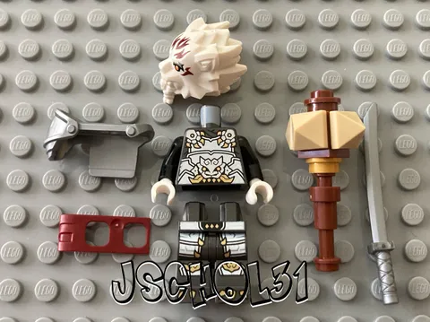 LEGO Zilvar Minifigure (njo1074) from Ninjago Dragons Rising set 71863