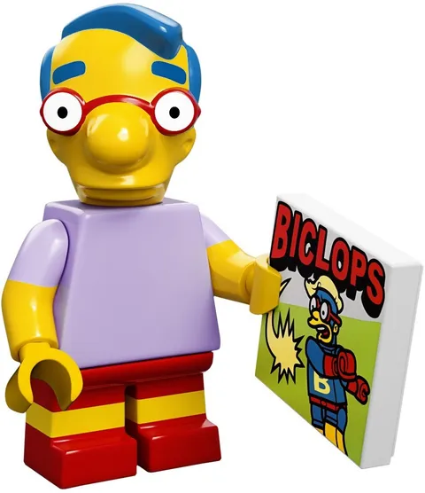 LEGO Minifigure: 71005 MILHOUSE Simpsons SERIES 1 - NEW - See Description