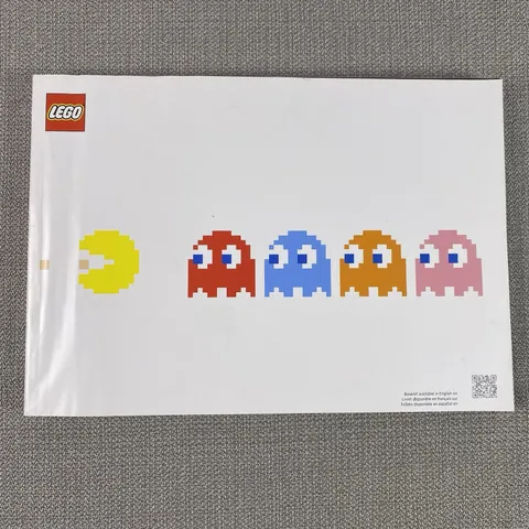 Lego Icons 10323 Pac Man Arcade Set Instruction Book Manual MANUAL ONLY