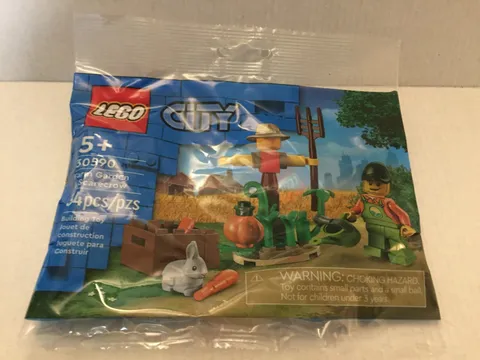 NEW Lego City Farm Garden & Scarecrow Polybag Set #30590