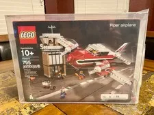 LEGO 2012 PIPER AIRPLANE 4000012 INSIDE TOUR SIGNED SDCC AFA 8.0 VERY RARE!
