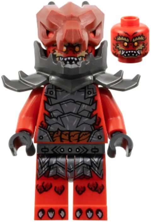 LEGO: Dragonian Warrior Open Mouth (njo0920)