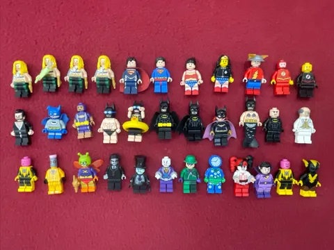 LEGO DC Minifigures Lot Of 34! Justice League,Villains-Excellent Condition🔥📈