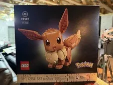 LEGO Pokémon Eevee 72151 Factory Sealed and Brand New in Box 587 PCS