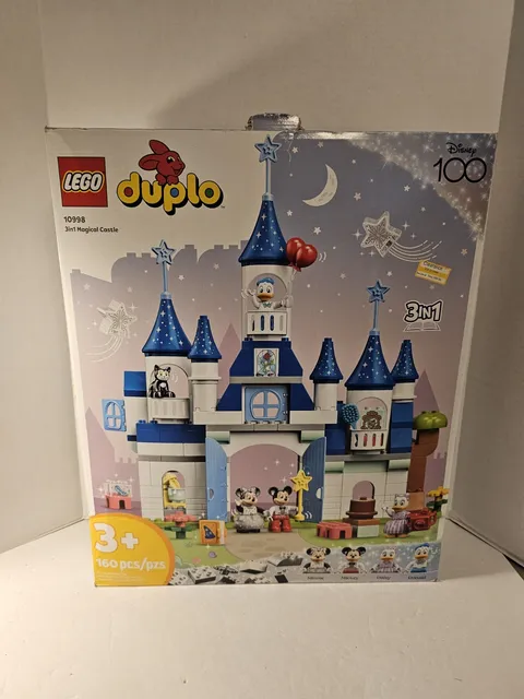 LEGO DUPLO Disney 3in1 Magical Castle Set 10998 NEW DAMAGED BOX RETIRED FS