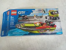 LEGO CITY: Race Boat Transporter (60254) OPEN BOX