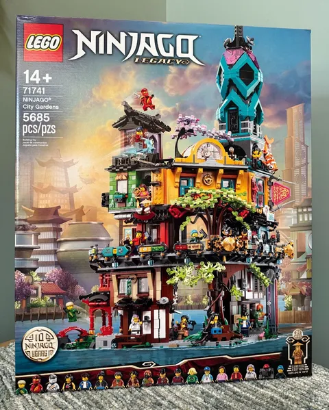 LEGO NINJAGO: NINJAGO City Gardens (71741) BRAND NEW/FACTORY SEALED/RETIRED