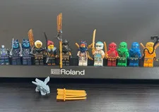 LEGO Ninjago Dragon Rising Minifigure Set of Eleven plus One Body Only plus Baby