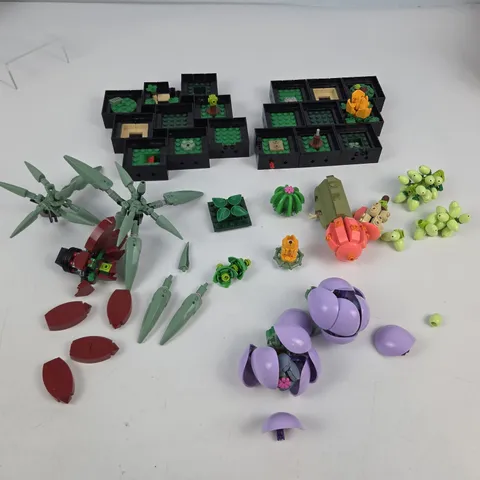 HUGE Lot Of Official LEGO Botanicals, Plants, & Flowers Assorted