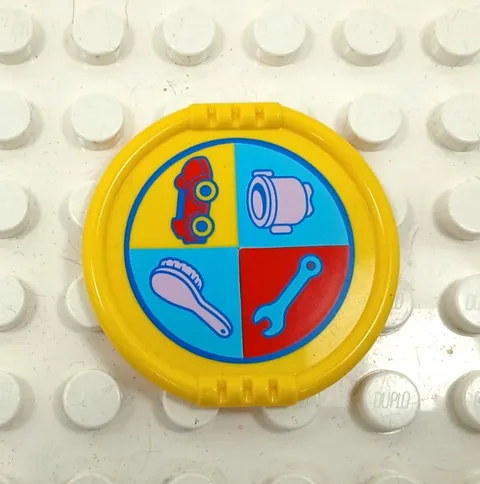 Lego Duplo Item Plate (Mickey Clubhouse Disney) brush car pot wrench