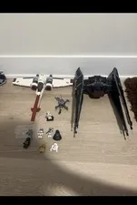 Lego Star Wars KYLO REN TIE FIGHTER (75179) Arc-170 custom build Z-95 headhunter