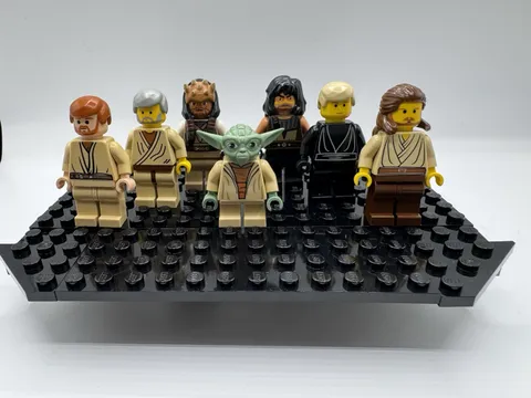 LEGO Star Wars Minifigures Jedi Lot Of 7