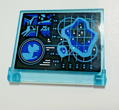 LEGO 75931 Dilophosaurus Outpost Attack Dinosaur Scan Pattern Window Part