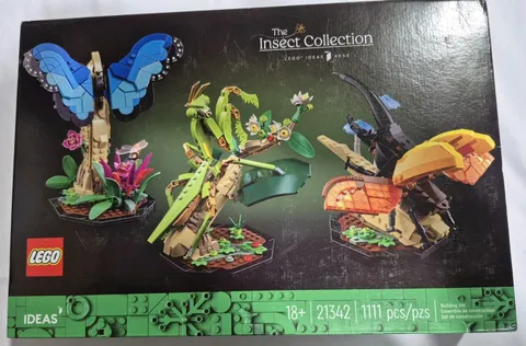 LEGO Ideas The Insect Collection 21342 1111 Pcs Ages 18+ NEW Sealed