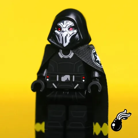 LEGO Star Wars BrickBangers Custom The Fallen Crow Eleventh Brother Minifigure