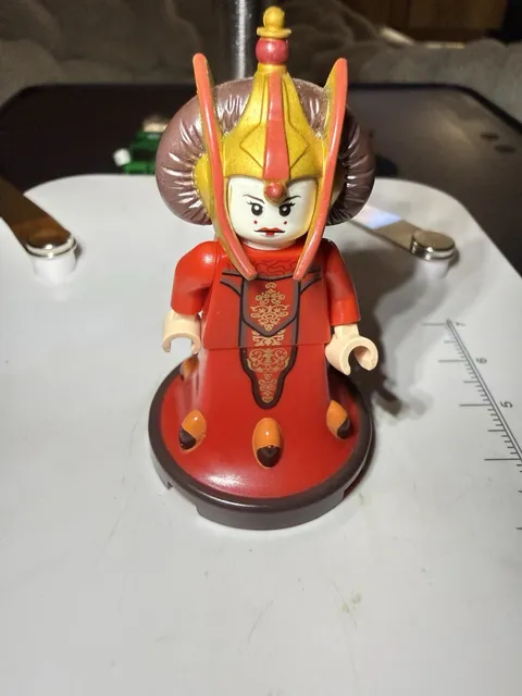 LEGO Star Wars Queen Amidala SW0387 9499 Gungan Sub Rare Authentic Minifigure