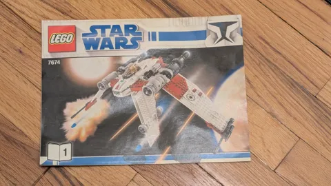Lego Star Wars (7674) V-19 Torrent Booklet 1 and 2 Instruction Manuals ONLY