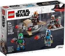 LEGO Star Wars- Mandalorian Battle Pack 75267 Space Ship  4 Minifigures 9/10 Box