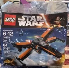 LEGO Star Wars Poe's X-Wing Fighter Polybag 30278 New Sealed Unopened