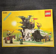 LEGO LEGOLAND 6066 Instruction Manual Booklet Illustrated Vintage
